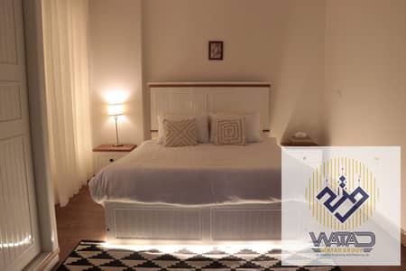Town for daily and monthly rent in Sheikh Zayed Gardens modern furnishings