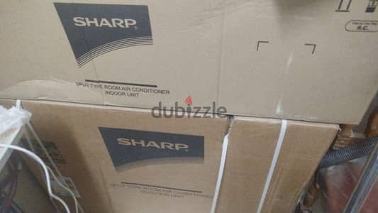 شارب 2 وربع انفرتير بارد ساخن بكرتونته