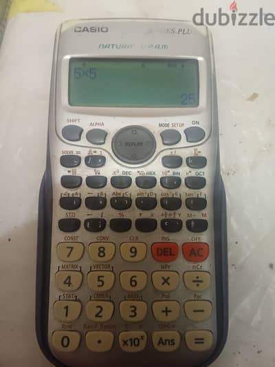 اله حاسبه كاسيو fx570es plus