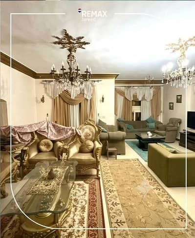 a fully furnished apartment For Rent in Ganet October- featuring modern super lux finishing
