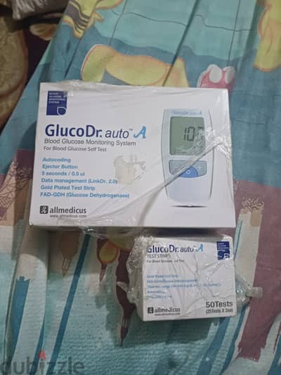جهاز قياس السكر GlucoDr. auto A جديد