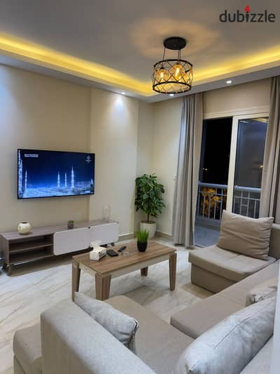Luxury Hotel-Style Furnished apartment for Rent in Madinaty  Enjoy upscale living in a beautifully furnished modern  with premium hotel-style interior