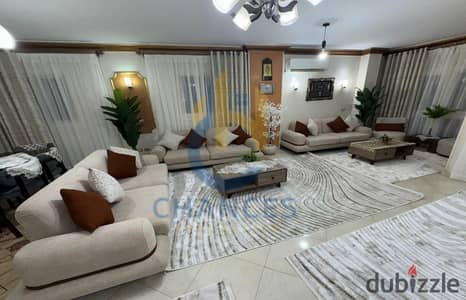 Duplex for Sale in El Banafseg 1 – Elevated Ground & First Floor, High Super Lux Finishing with Garden View