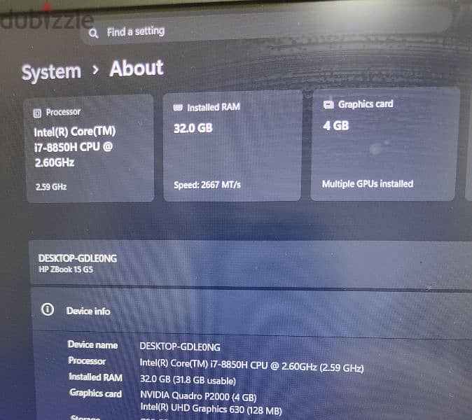 zbook g5 2