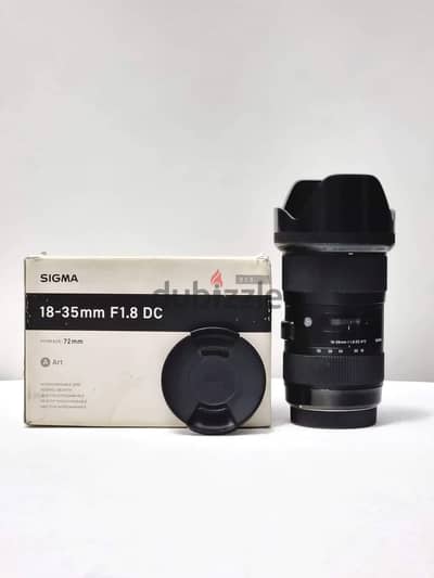 Sigma Art 18-35 F1.8 for Canon