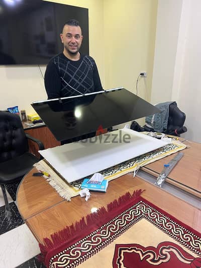 م . ياسر. صيانه منزليه  شاشات التلفزيون