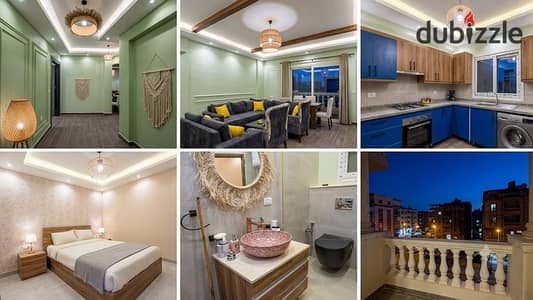 Furnished apartment for rent in in Fifth settlement for short & long term