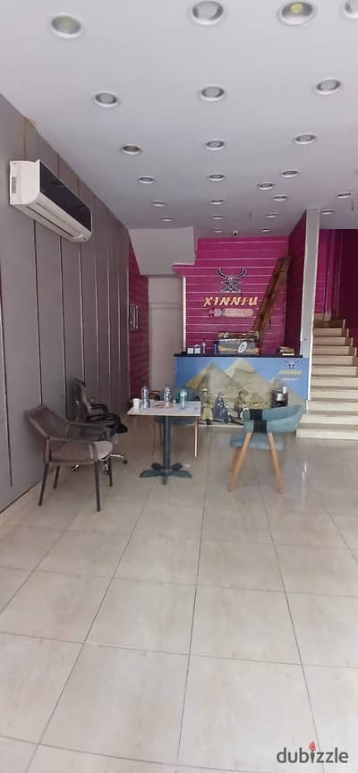 Shop for rent in the eastern market in Al-Rehab City in a vital location