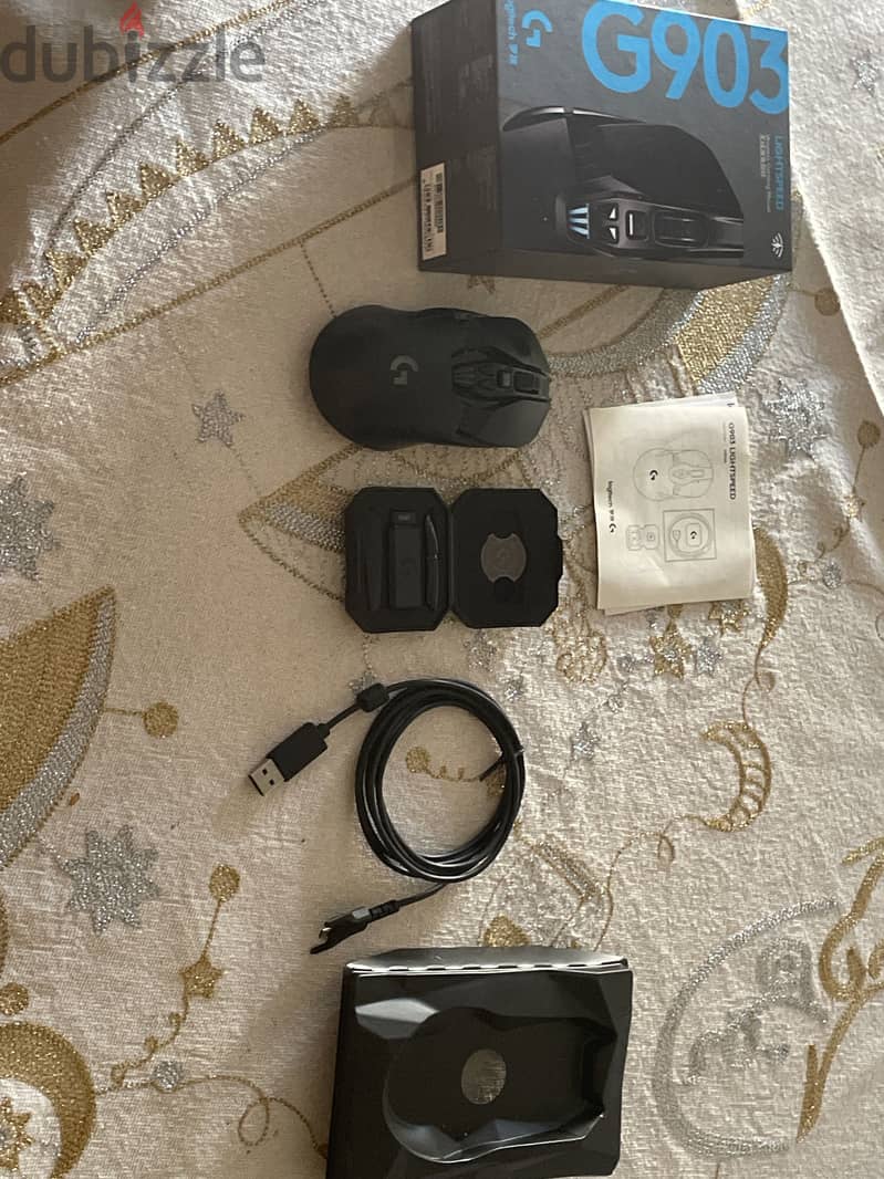 Logitech g903 wireless black gaming mouse 1