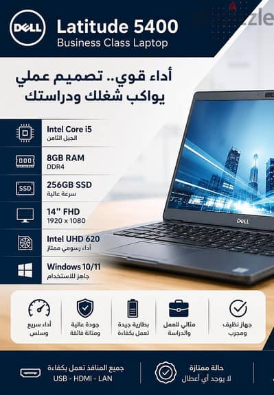 جهاز لابتوب ديل لاتيتيود للبيع للحاجة لعاجلة بسعر لقطة جادين بس