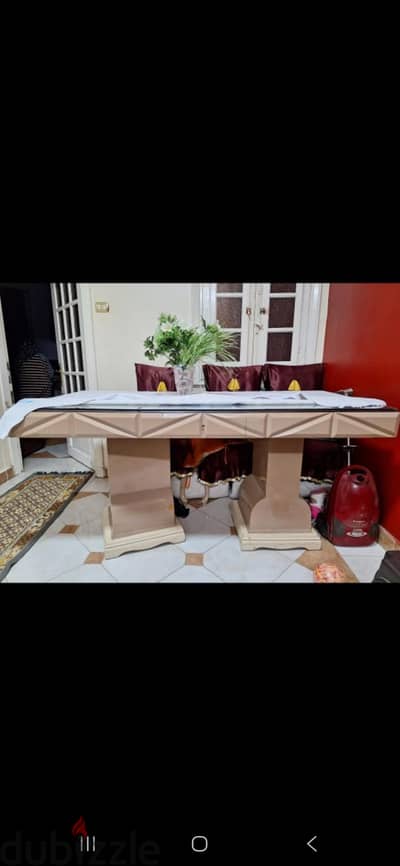 سفره ٦ كراسي بحاله ممتازه