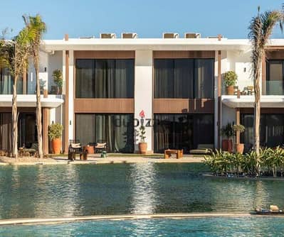 شاليه متشطب بالتكييفات بفيو على اللاجون فى زويا بجانب هاسيندا ريد وتلال Zoya Ghazala Bay