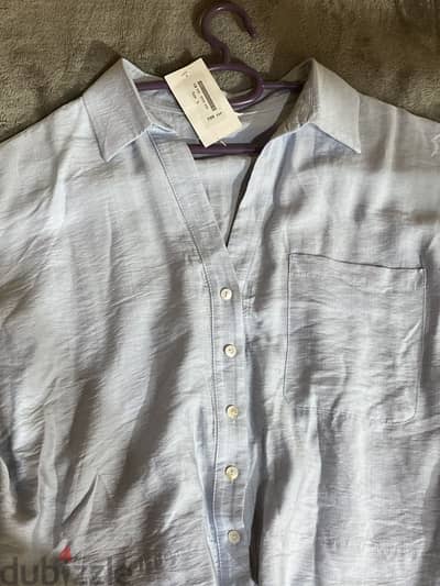 New Light Blue Women’s Shirt - Size L