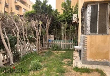 Own now in Al Rehab City_phase three ground floor apartment + private garden