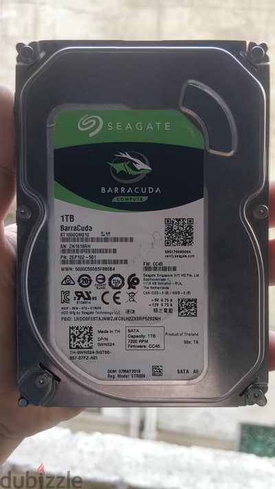 هارد كمبيوتر  1TB