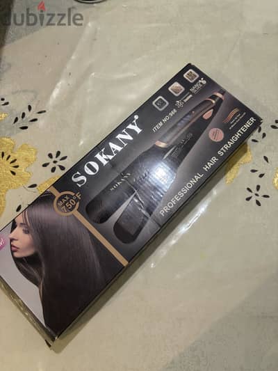 مكواة فرد شعر احترافية من Sokany