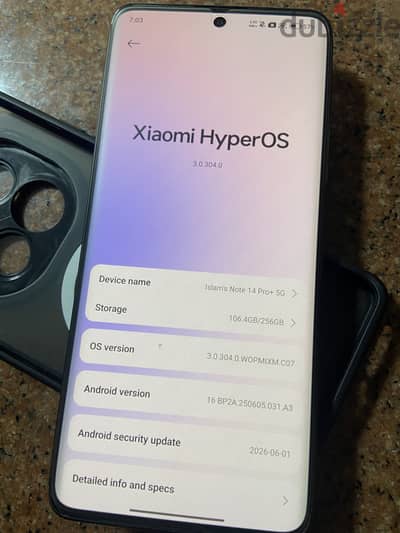 Xiaomi Redmi Note 14 Pro plus