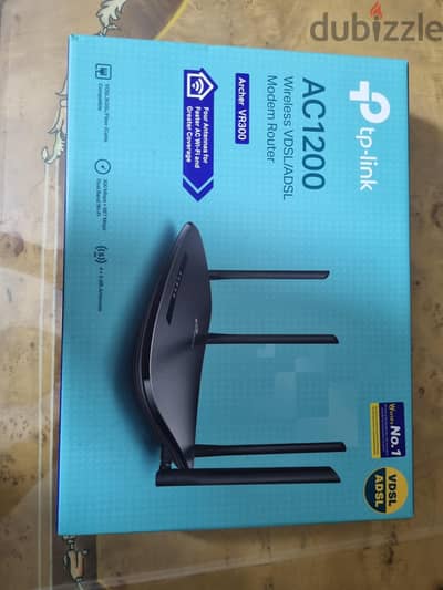 AC1200 Archer VR300 Wireless VDSL and ADSL Modem Router