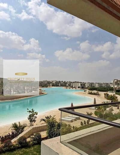 اخر شالية متشطب High end بالتكيفات باطلالة مباشرة على لاجون استلام قريب فى ازها رأس الحكمة