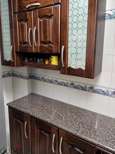 مطبخ خشبي قطعتين