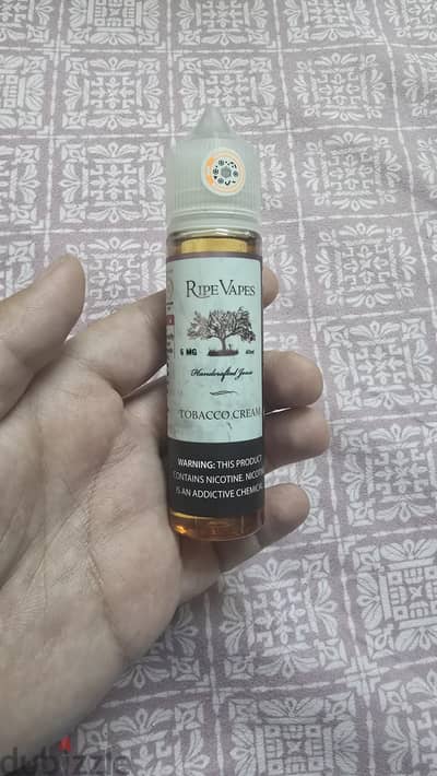 Ripe Vapes Creamy Tobacco 6mg nicotine 60ml