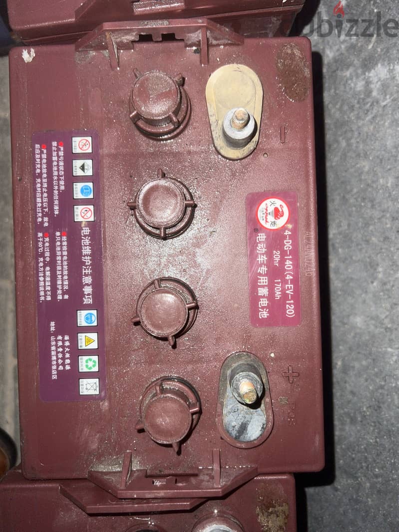 170Ah Deep Cycle Batteries | 80% Efficient | Tested & Working 2