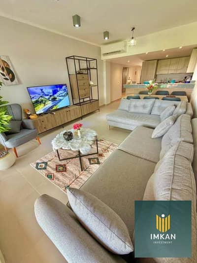 A fully finished chalet for sale in the heart of the North Coast at Glee Village—near Marina and just minutes from New Alamein City—available with a 3
