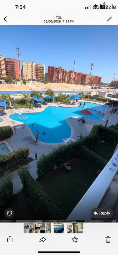 شاليه غرفتين فرش فندقي مكيف بالكامل