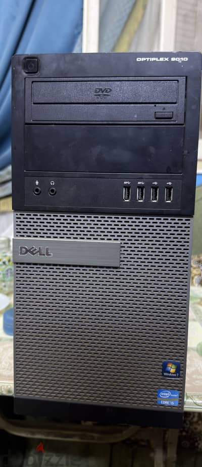 كيسة Optiplex 90١٠ و شاشة مكتبيه ١٩ بوصه ٧٥ هيرتز