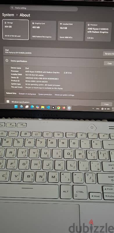 Asus ROG zephyrus G14 1
