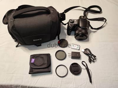 كاميرا سوني (HX400v 50x Optical zoom 20.4 Megapixels)