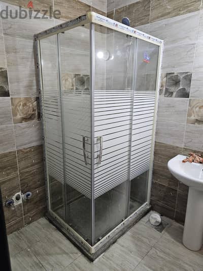 كابينة شاور ٨٠ ف ١٠٠ سم