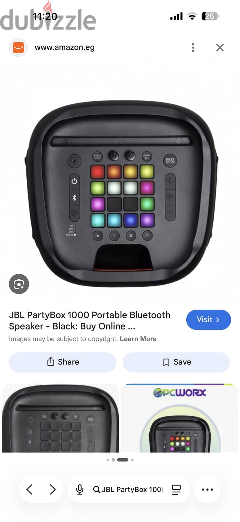 JBL party box 1000 1