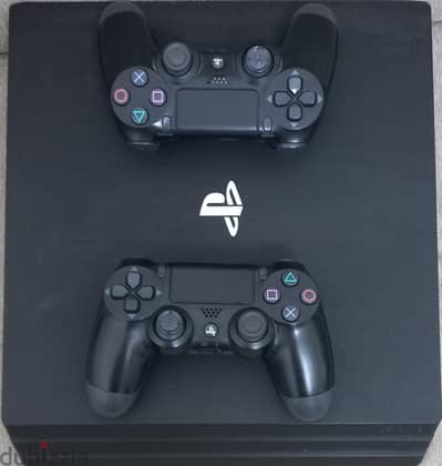 جهاز ps4 pro مساحة 1 tera byte