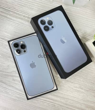 iPhone 13 Pro Max 256 GB وتربروف معفي معاه البوكس