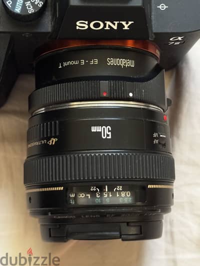 Canon EF 50mm f/1.4 USM Lens – Excellent Condition