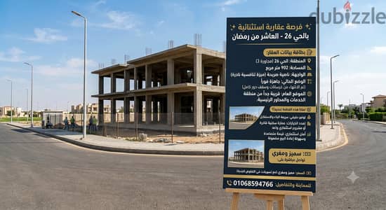 قطعة أرض الحي 26 – مجاورة 3 (موقع تقيل جدًا)  902 متر قطعة أرض