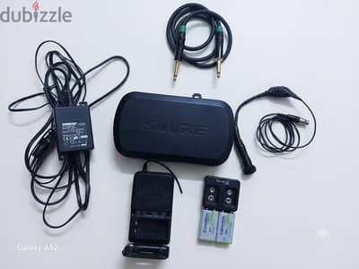 مايك  Shure PG4 Headset " طبله،-ساكس فون " + اكسسوارته