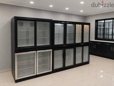 تلاجات ميني بار زجاج