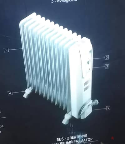 دفايه زيت ديلونجى ١٢ ريشه