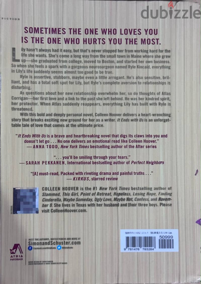 It Ends with Us by Colleen Hoover 1