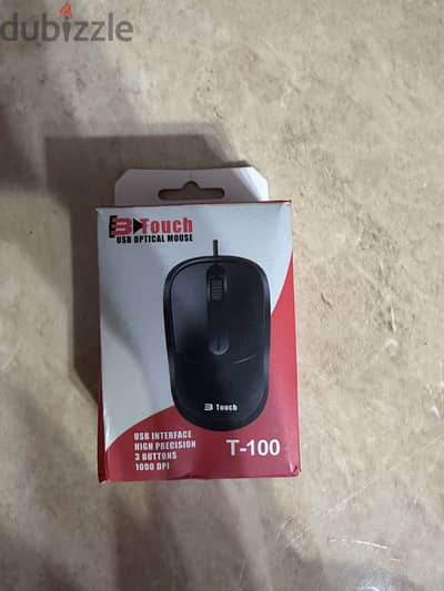 B-Touch T-100 USB Optical Mouse