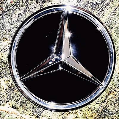 Genuine Mercedes - Benz Front Grille Star Emblem - ORIGINAL