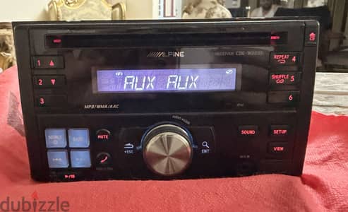 كاسيت Alpine استيراد بحاله الزيرو وارد سنغافورة  موديل CDE-W203E