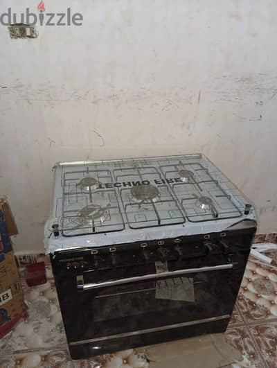 بوتجاز تكنوفاير60*90 5شغلة سيلفر جديد