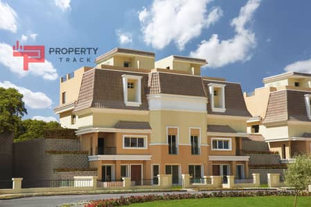 s-villa للبيع بخصم 50% سور بسور مع مدينتي 212 متر