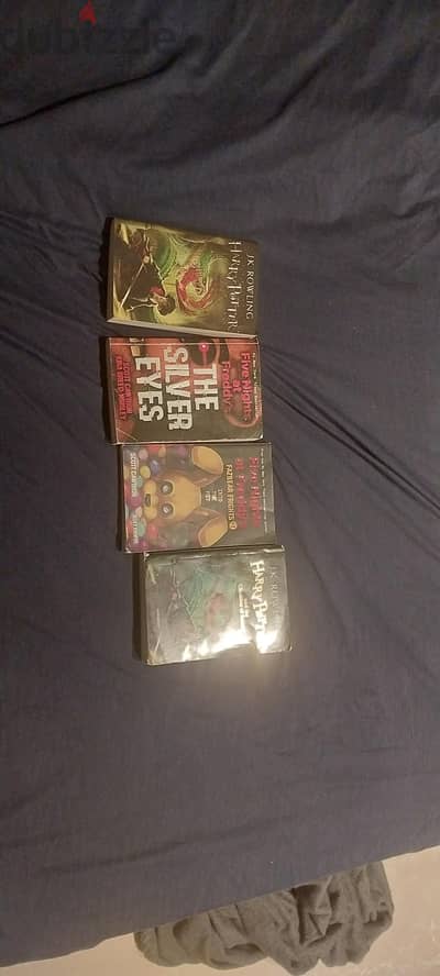 Harry potter and five nights at Freddys books