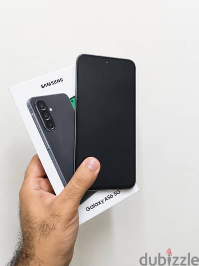 Samsung Galaxy A56 5G — RAM 8GB / 256GB — حالة شبه جديد بدون خدش واحد