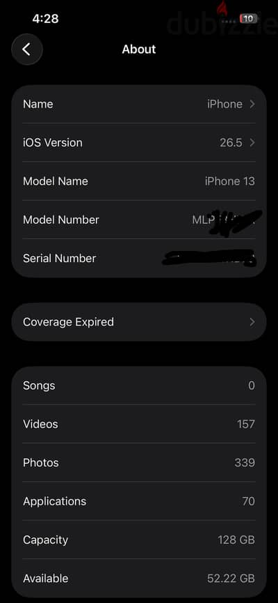 Apple - iPhone 13 (midnight black)