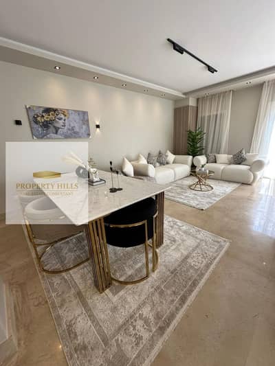 شقة بخصم كبير بجاردن 3 غرف متشطبة بالكامل للبيع في هايد بارك التجمع الخامس Hyde park New Cairo على التسعين الجنوبي